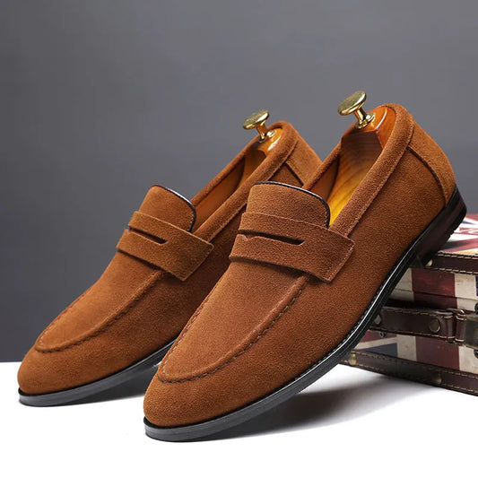 Edvard Noir Noble Moccasins – Men’s Luxury Leather Shoes