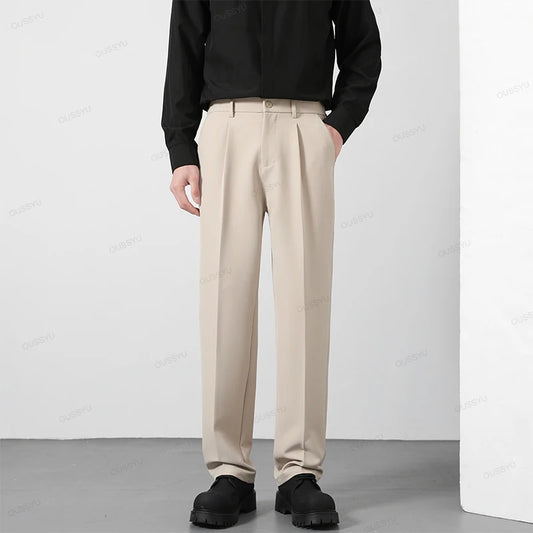 Edvard Noir Ossyu Trousers – Timeless Men’s Casual Elegance
